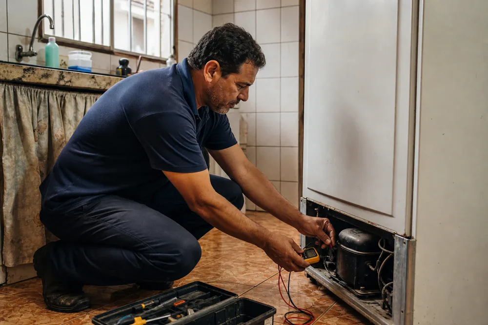 Conserto de geladeira e refrigerador